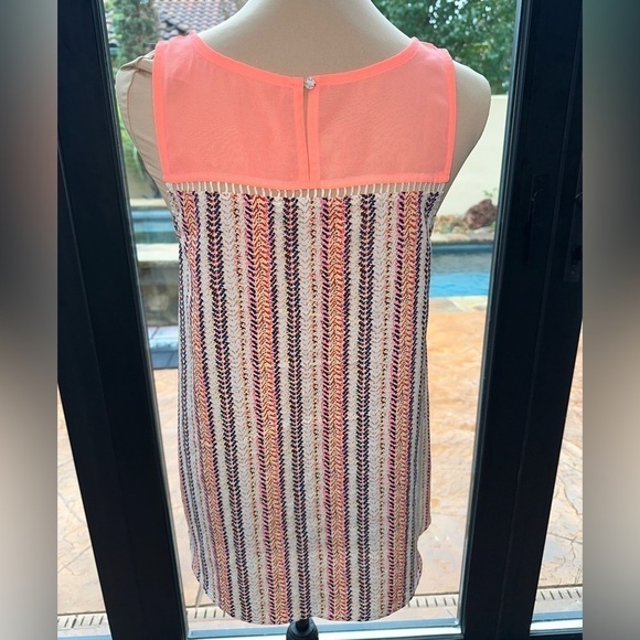FINAL SALE  Miss Me Lightweight Sleeveless Summer Top Small - Picture 2 of 5